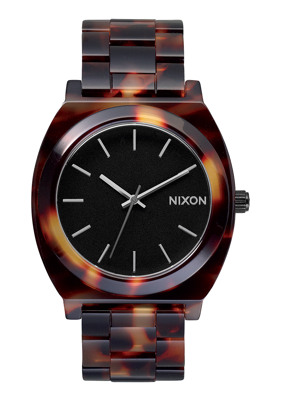 Time Teller Acetate Watch | Tortoise | Unisex Acetate – Nixon CA