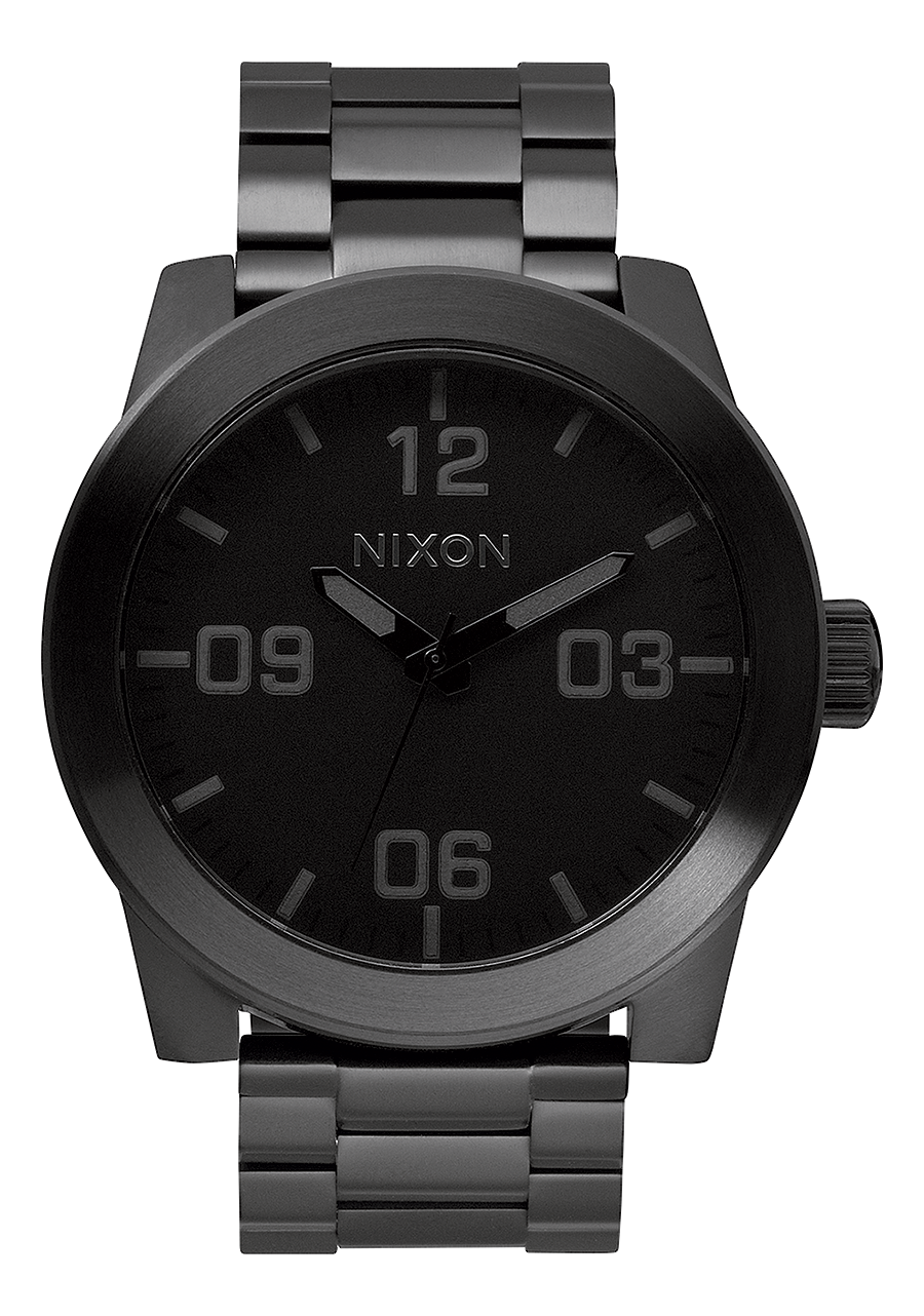 Corporal Stainless Steel Watch | All Black | Men's Stainless Steel
