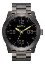 Corporal Stainless Steel - Black / Gunmetal / Lime