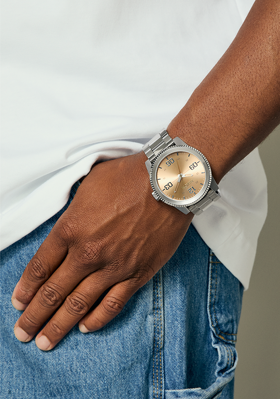 Corporal Stainless Steel - Silver / Coral View 8