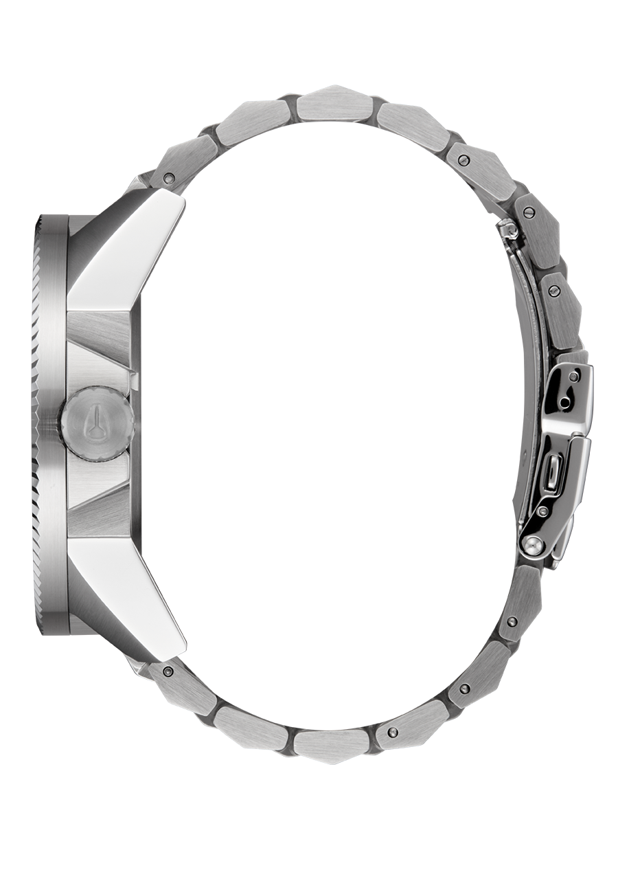 Corporal Stainless Steel - Silver / Coral View 3