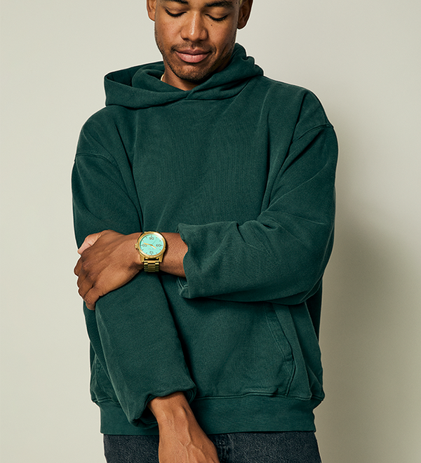 Corporal Stainless Steel - Gold / Turquoise / Gold