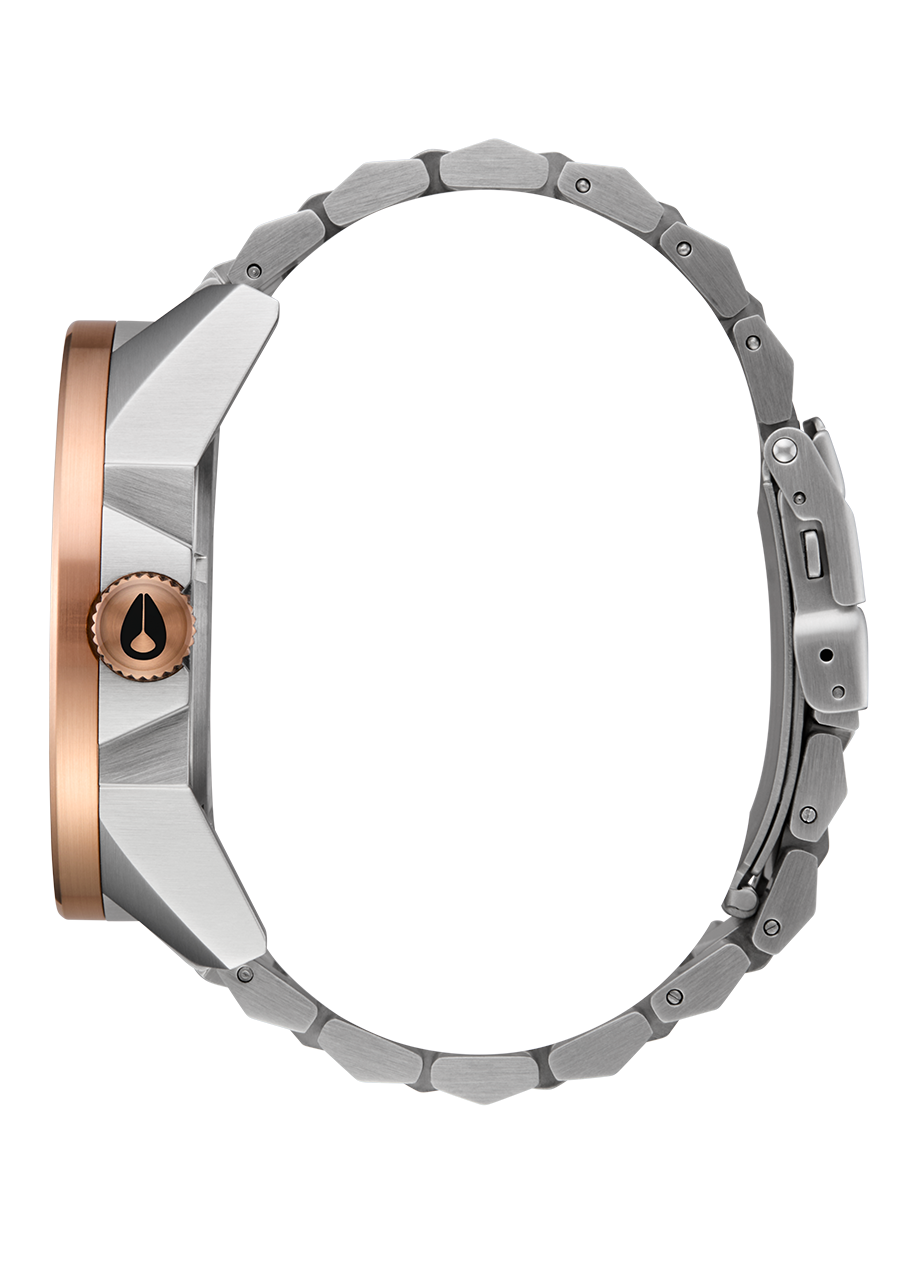Corporal Acier Inoxydable - Argent / Or Rose / Noir View 3