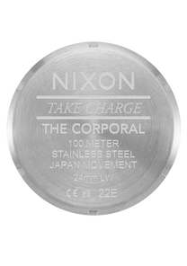 Corporal Acier Inoxydable - Argent / Or Rose / Noir View 5
