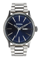 
Nixon Sentry Stainless Steel Analog Watch - Blue Sunray - View 1