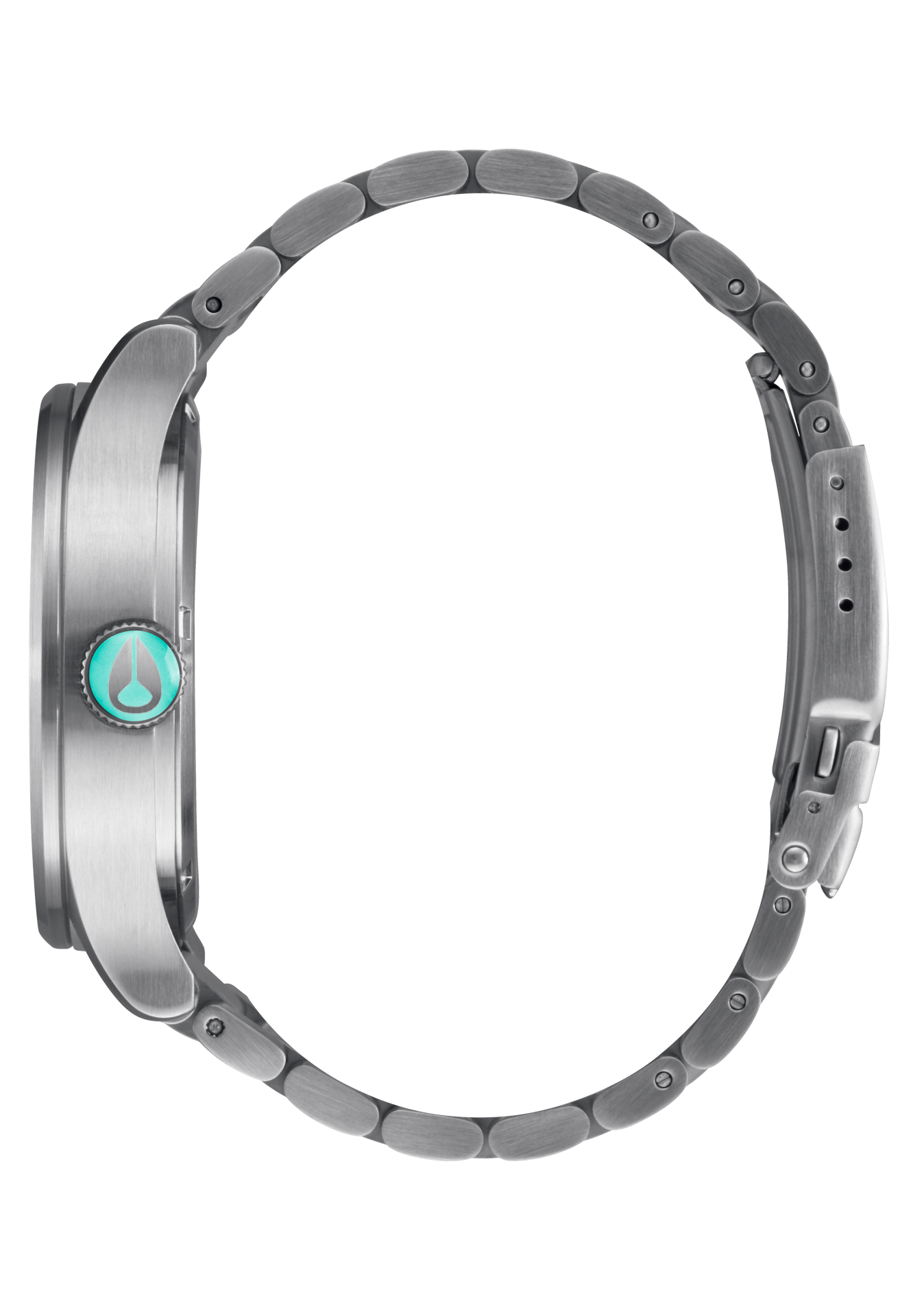 Sentry Stainless Steel Watch | Silver / Turquoise | Men's Sentry Stainless Steel Watch | Silver / Turquoise | Men's