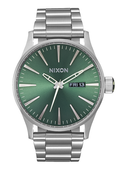 Sentry Stainless Steel Watch | Sage Sunray | Men's Stainless Steel