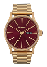 Sentry Stainless Steel - Oxblood Sunray / Gold