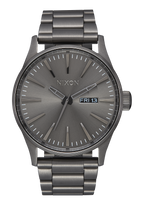 
Nixon Sentry Stainless Steel Analog Watch - All Gunmetal - View 1