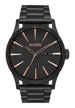 Sentry Stainless Steel - All Black / Rose Gold