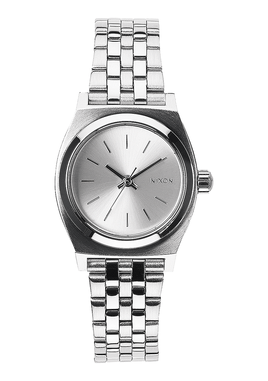 Small Time Teller Watch | All Silver | Women's Stainless