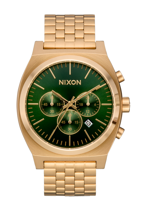 
Time Teller Chrono - Rayon de soleil doré / vert View 1