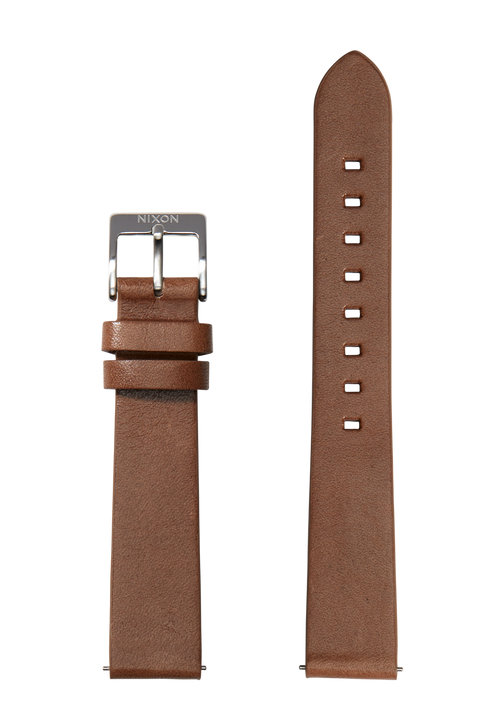 16mm Veg Tanned Leather Band - Olive