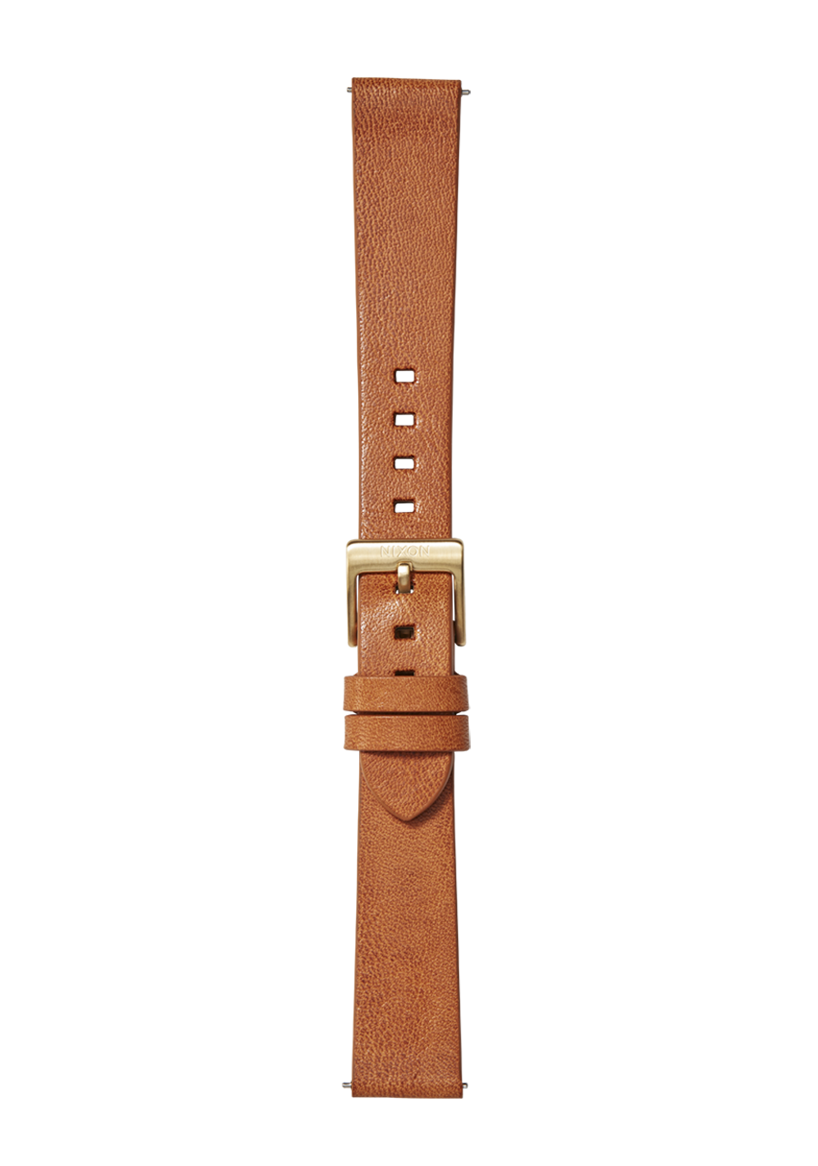 Saddle leather 2025 watch strap