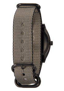 20mm Nylon #TIDE One Piece Band - Khaki / Black View 5