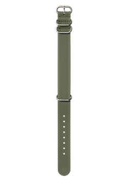 20mm FKM Rubber One Piece Band - Olive