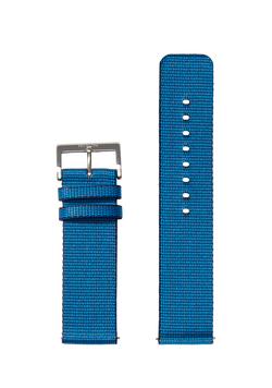 23mm Nylon #TIDE Band - Bleu marine / noir