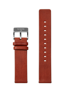 23mm Veg Tanned Leather Band - Cognac View 1