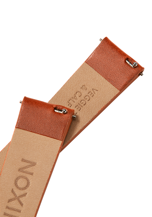 23mm Veg Tanned Leather Band - Marron clair