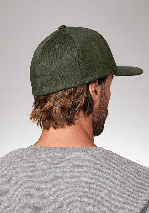 Deep Down Flexfit Athletic Fit Hat - Vert olive