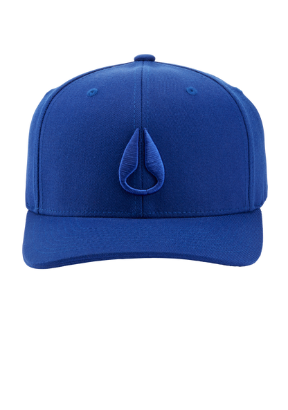 Deep Down Flexfit Athletic Fit Hat - Royal / Royal View 3