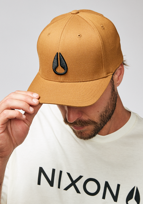 Deep Down Flexfit Athletic Fit Hat - Marron / noir