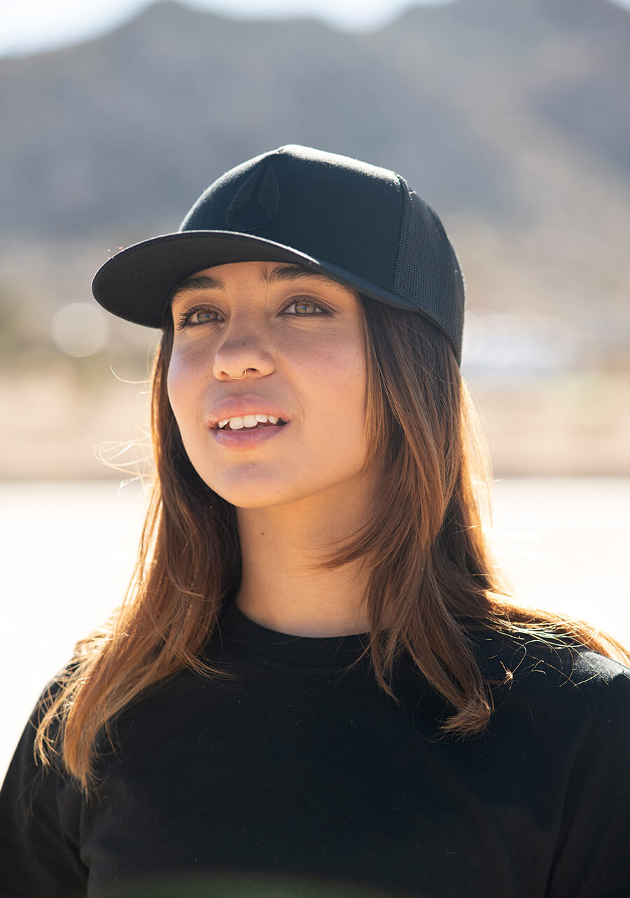 Iconed Trucker Hat | Black / Black – Nixon CA