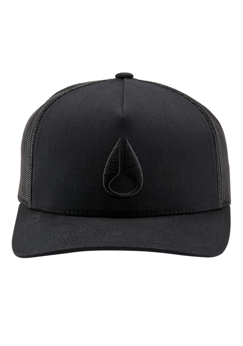 Iconed Trucker Hat - Noir / noir