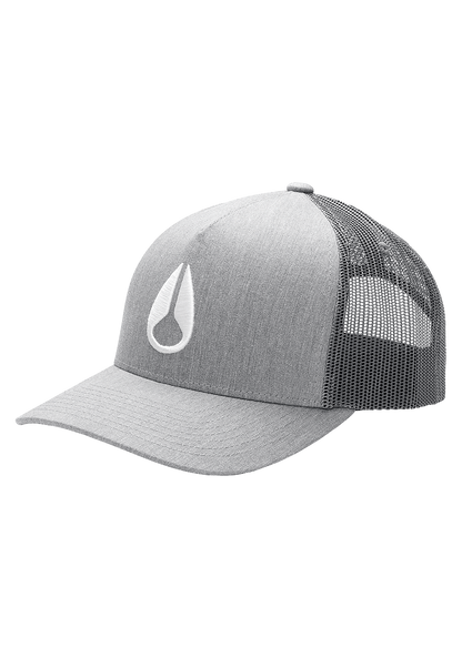 Iconed Trucker Hat - Heather Gray View 1