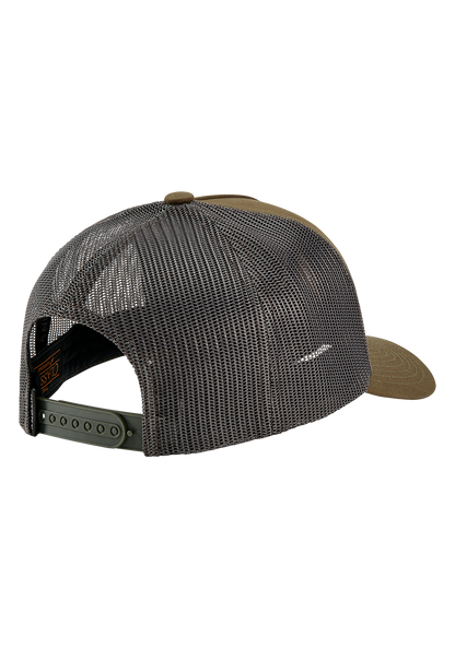 Iconed Trucker Hat - Vert olive View 2