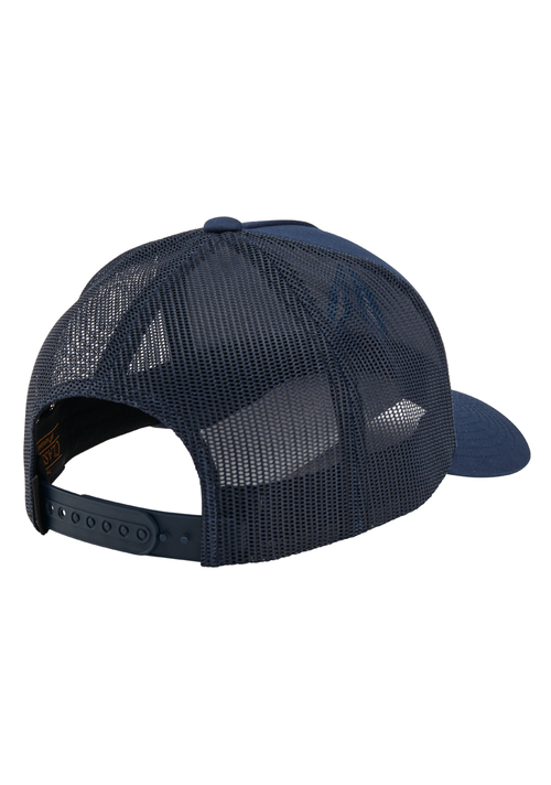 Iconed Trucker Hat - Bleu marine / bleu