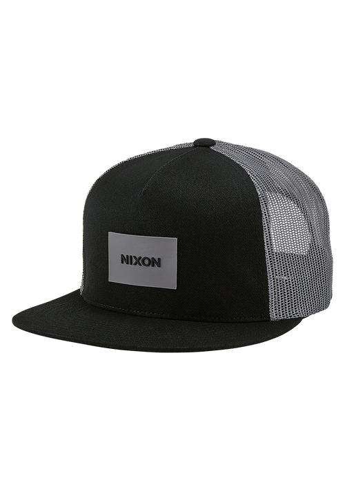 Team Trucker Hat - Black / Charcoal