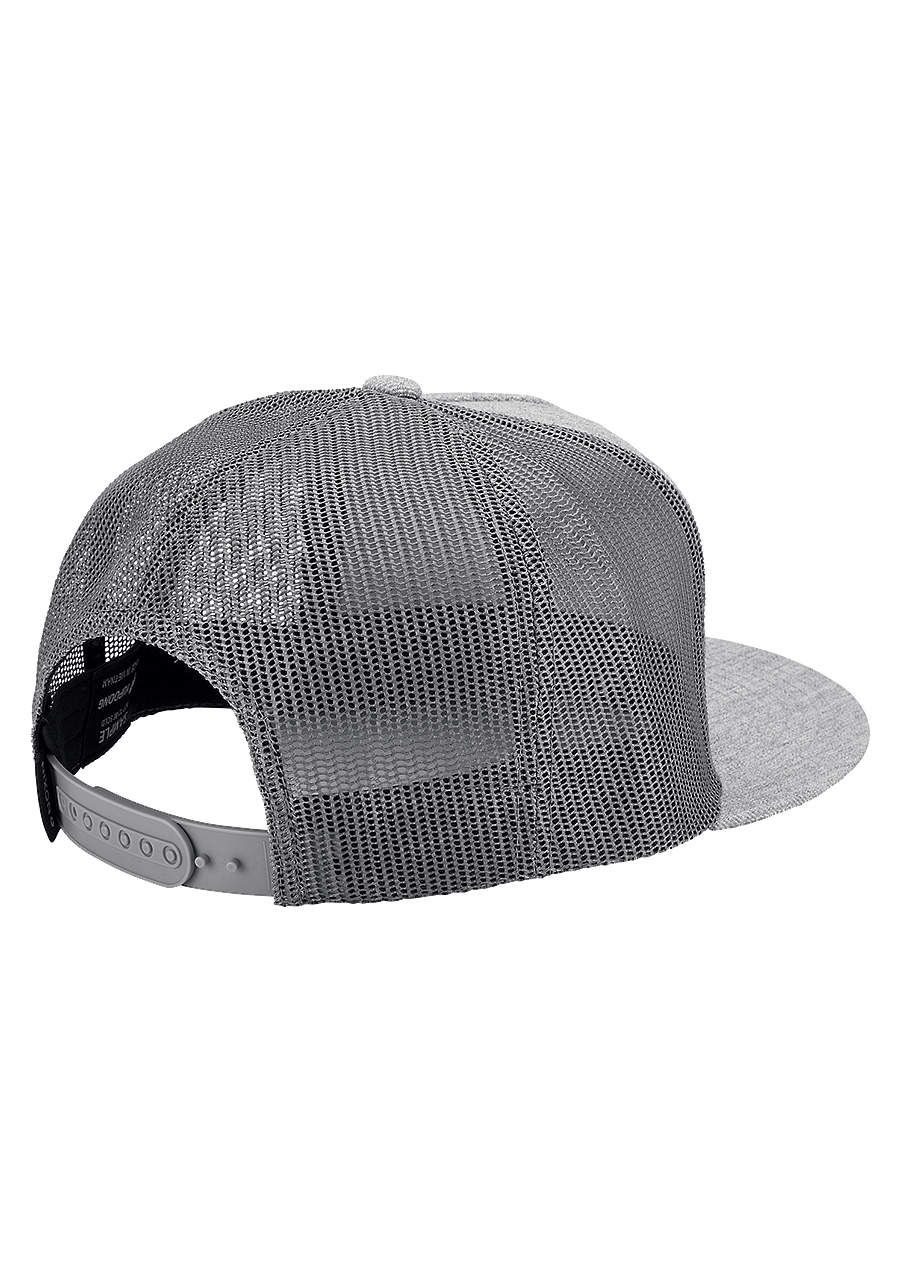 Team Trucker Hat - Heather Gray View 2