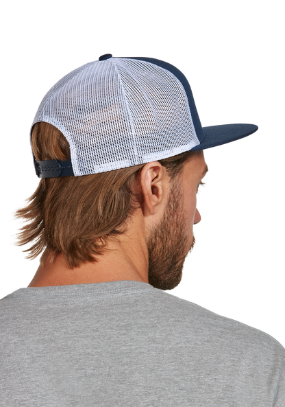 Team Trucker Hat - Bleu nuit / jaune foncé View 7