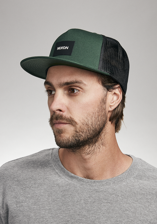 Team Trucker Hat - Green / Black