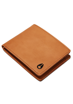 Portefeuille Cape Leather - Marron clair