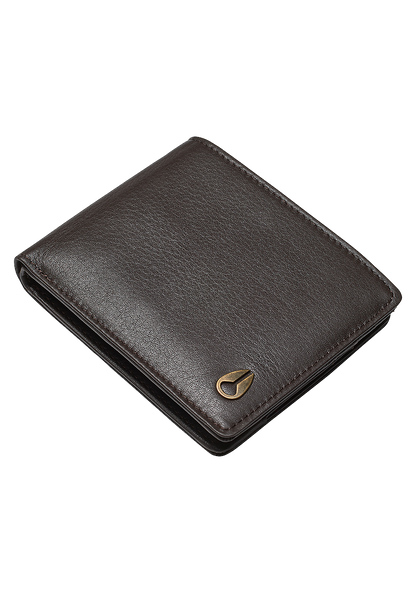 Portefeuille Pass Leather - Marron View 1