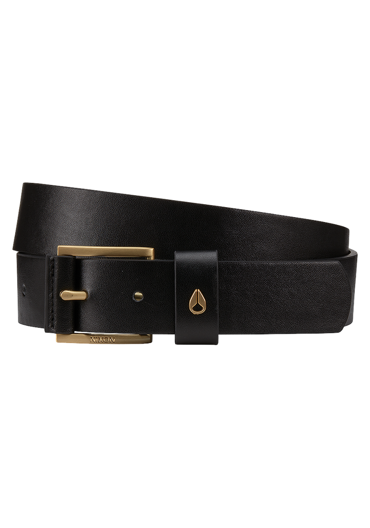 Ceinture Americana Vegan - Noir / doré