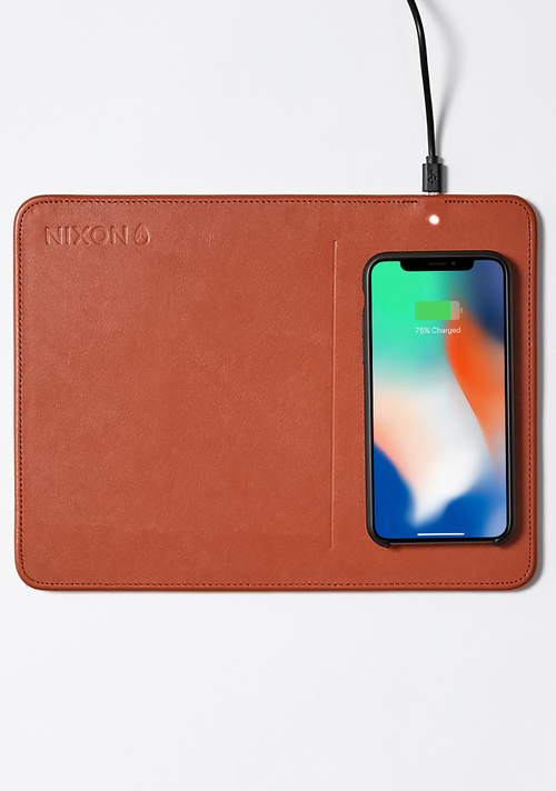 Wireless Phone Charging Pad - Saddle