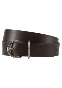 Ceinture Cuir Steele - Marron foncé