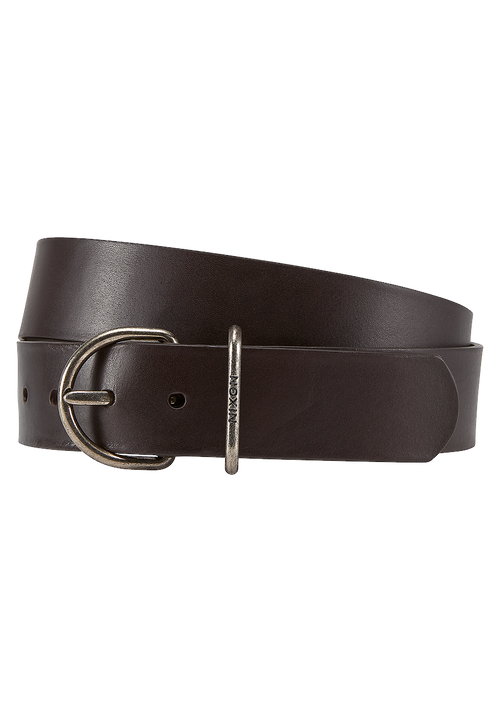 Ceinture Cuir Steele - Marron foncé