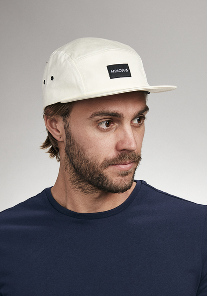 Mikey 5 Panel Hat - Off White View 5