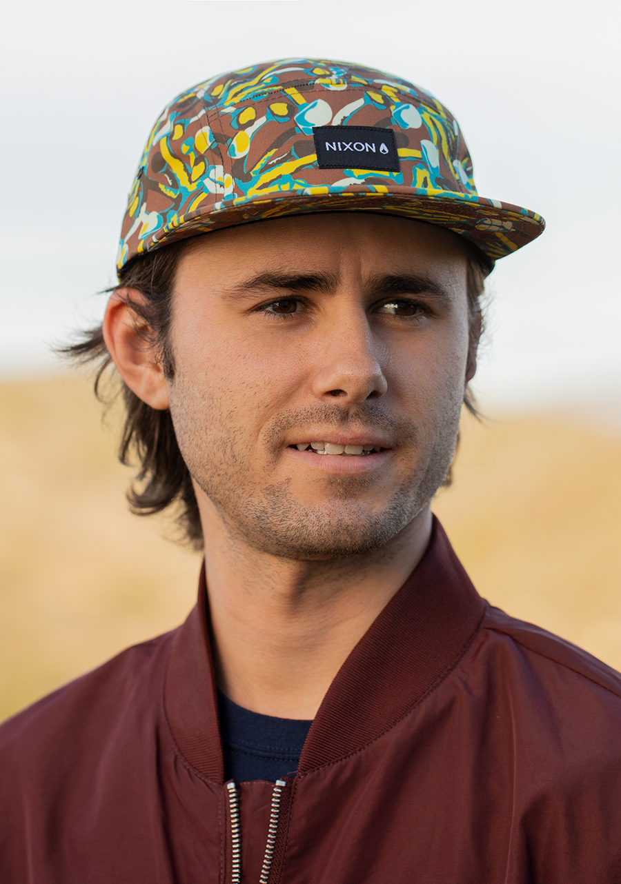 Casquette Mikey 5 panneaux - Marron / Multicolore