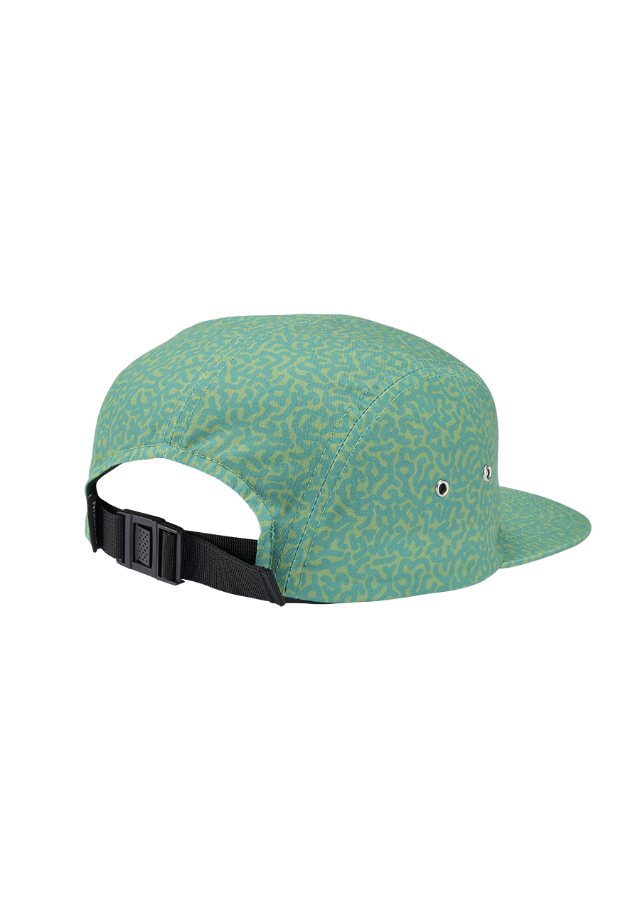 Mikey 5 Panel Hat - Squigg / Vert View 2