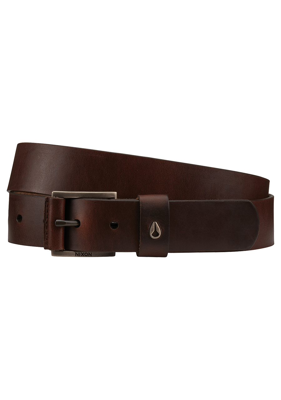 Americana Leather Belt Dark Brown