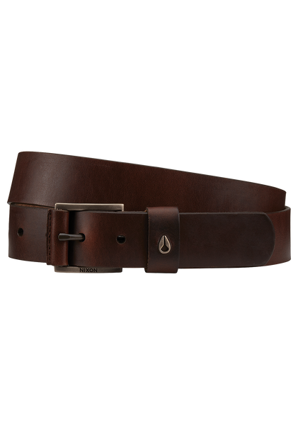 時計 Stone  belt brown Americana Leather Belt | Dark Brown – Nixon CA