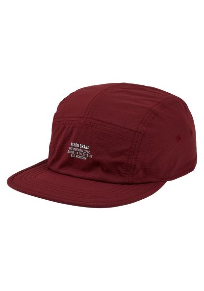 Casquette 5 Panel Crush Reversible - Bourgogne / Flamme View 1