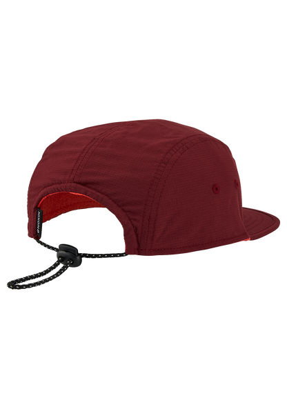 Casquette 5 Panel Crush Reversible - Bourgogne / Flamme View 2