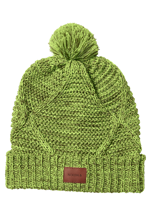 Bonnet Pompon Julian - Olive / Volt