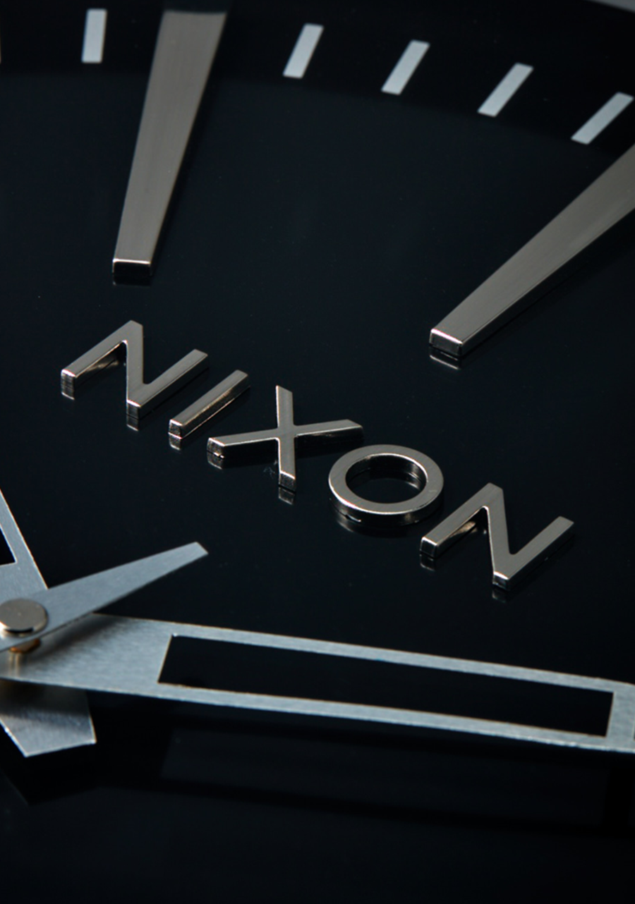 Sentry Wall Clock | Black – Nixon CA